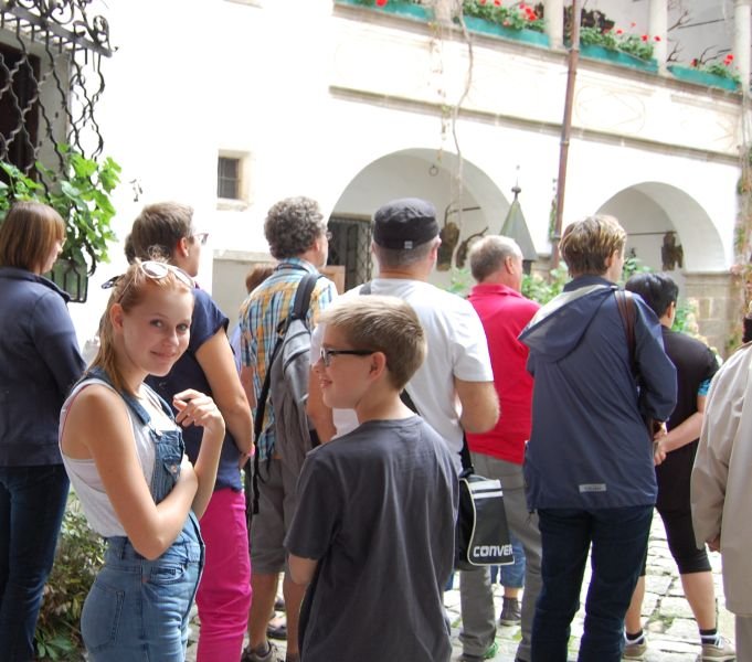 313 im Innenhof
